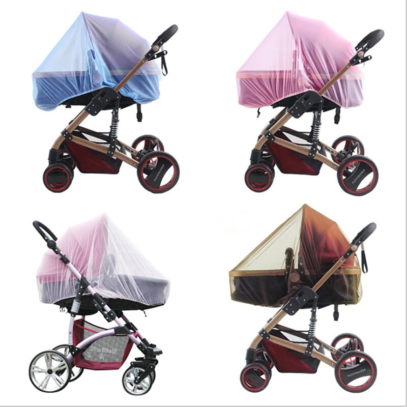 Useful Mesh Buggy Crib Netting Cart Mosquito Net Pushchair Full Cover Net Infants Baby Stroller Pushchair Mosquito Insect Net