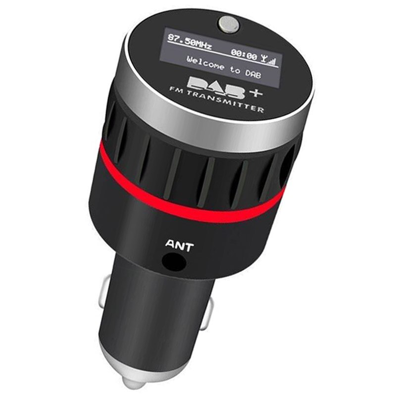 JaJaBor Auto DAB FM Radio Wireless Sender Empfänger mit Antenne 2,4 EINE USB Schnelle Lade Bluetooth Car MP3 Player: Default Title