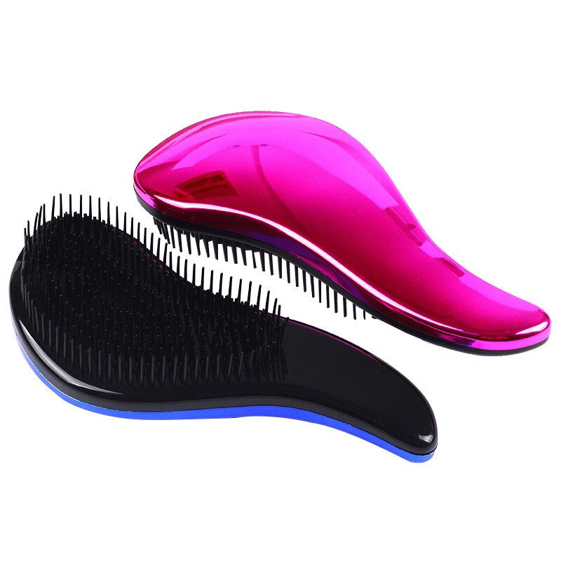 1Pc Anti-Statische Haar Borstel Massage Kam Detangling Borstels Galvaniseren Douche Massage Nat Hairbush Salon Hair Styling tool