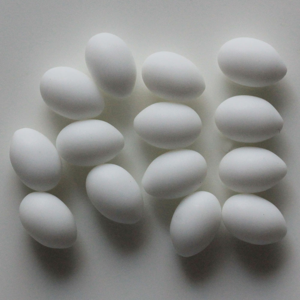 20/50 stk miniature harpiks 3d søde æg vagtel æg due æg mini fugle æg til mikro landskab dukkehus: 1 / 50 stk
