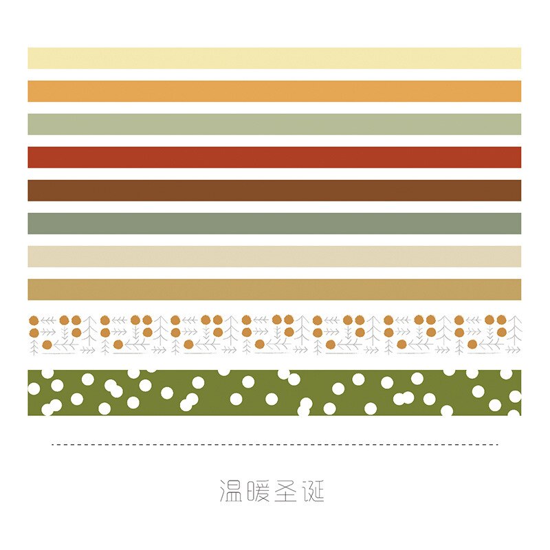 10 sztuk/paczka klasyczny styl angielski taśma Washi DIY dekoracji Scrapbooking planista taśma maskująca naklejki artykuły biurowe: A