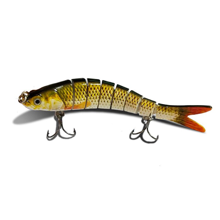 8 Section Fishing Lure 14cm 25g Multi Jointed Lures Bait Pike Sinking Wobblers Swimbait Fishing Tackle For Bass Isca Crankbait