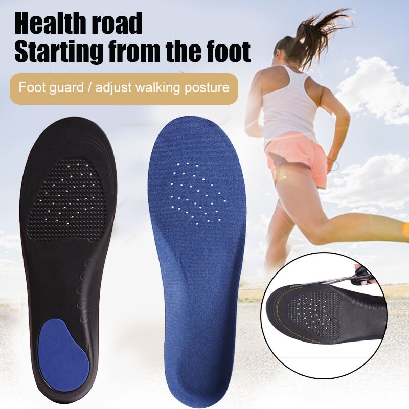 Newly Men Women Flat Foot Correction Insoles Health Sole Pad Feet Care Insoles Shoes Arch Support Cushion S66