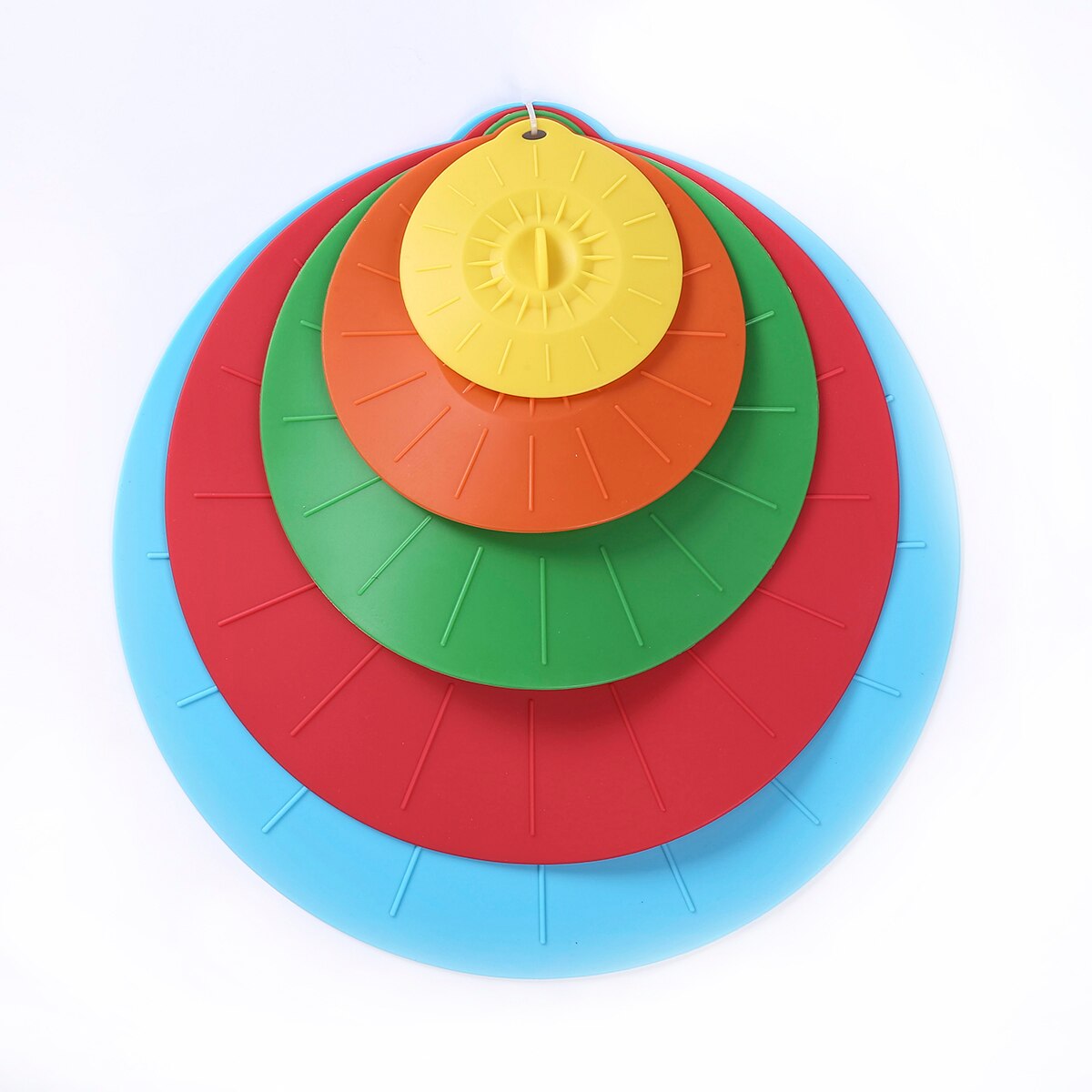 5 Pcs one Set silicone microwave bowl lids food lids pot lids pan lid bowl lid cookware kitchen accessories