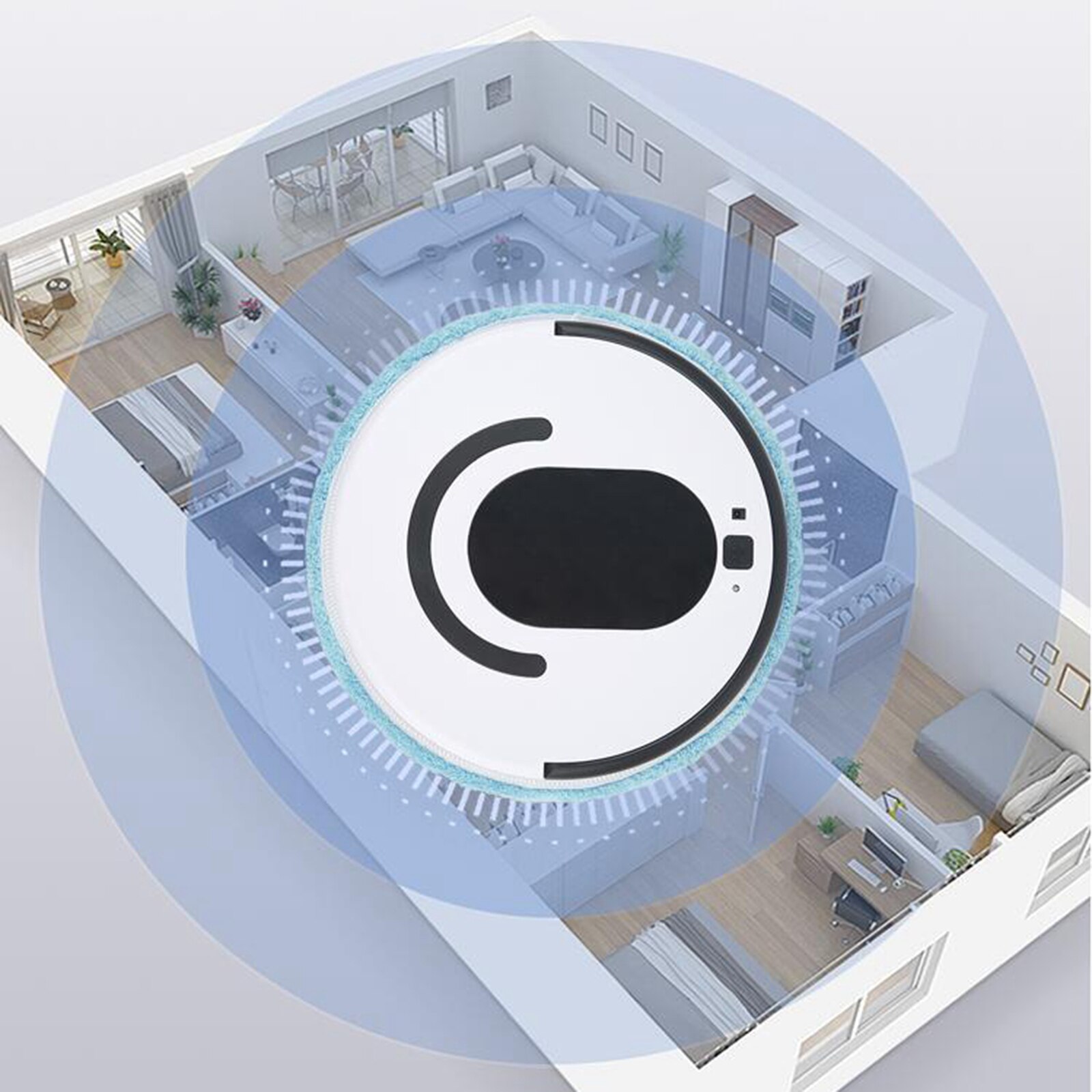 Home Floor Cleaning Sweeping Robot Vacuum Cleaner Floor Auto Sweeper Mop Machine