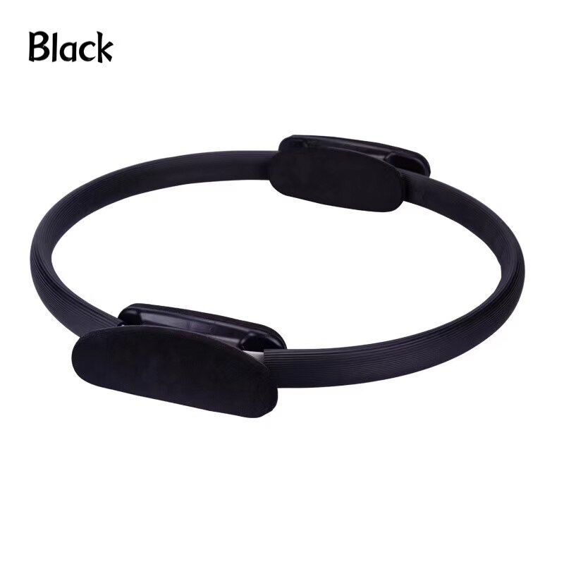 MultifunctionalWeight Loss Yoga Circle Pilates Magic Circle Fitness Equipment: Black