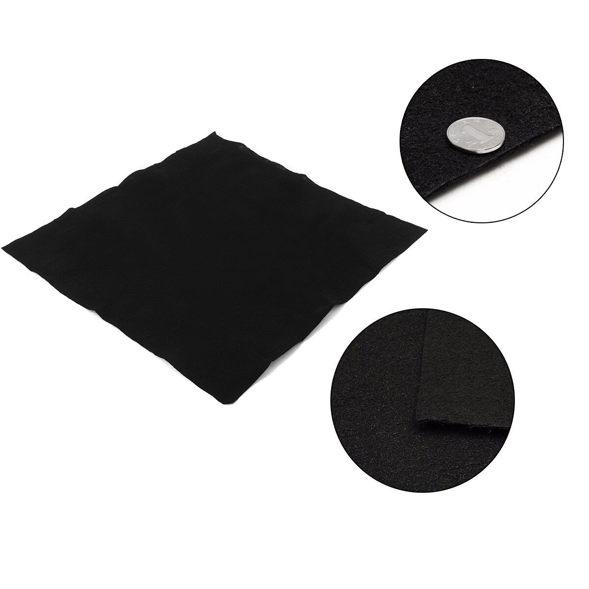 1m*1m Thickness 3mm Air Conditioner Cloth Activated Carbon HEPA Purifier Pre Filter Covers Fabric Sheet Pad