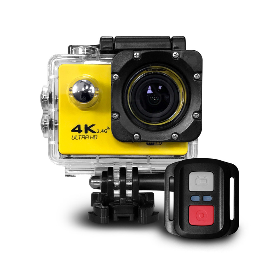 kebidumei Waterproof Action Camera HD 4k WIFI 2.0' Screen 170d Underwater 1080p Sport Camera Go Extreme Pro WIFI Camera