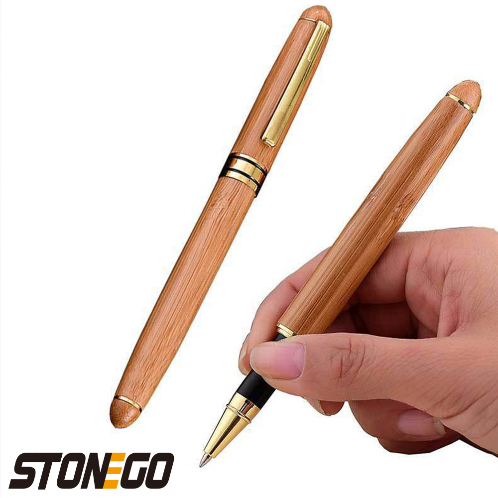 STONEGO Klassiker Luxus-Füllfederhalter aus Holz/Unterschrift, Tinte 0,5 mm, für , Dekoration, Schreiben, Büro, Füllfederhalter, Schreibwaren