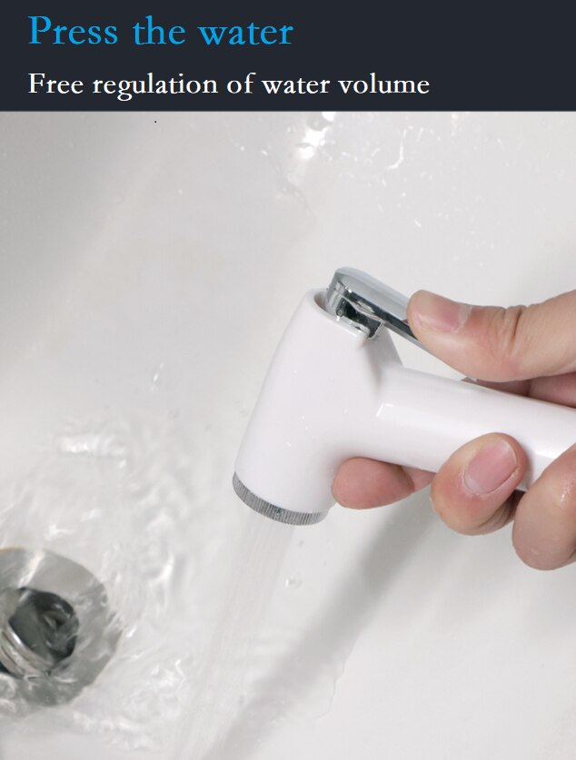 Bathroom accessories, toilet bidet faucet, hand shower, portable bidet spray gun, toilet seat, bidet, household without sprayer