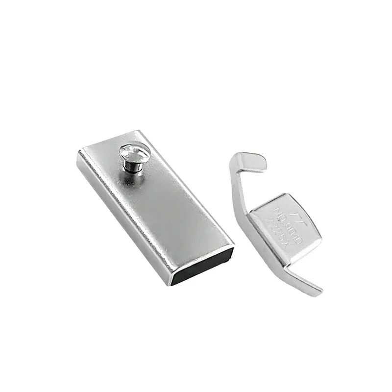 Guía de costura magnética para máquina de coser, guía de costura magnética, suministros para acolchar, herramientas de prensatelas para máquina de coser, 1/2 Uds.: Amarillo claro