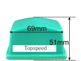 69x43mm silicone rubber pad for pad printing pad printer