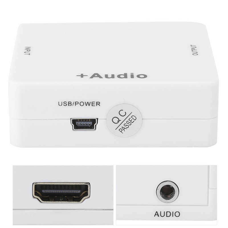 Subwoofer Multifunctionele Hdmi Naar Hdmi Audio Separator Decoder Audio Converter Audio Apparatuur