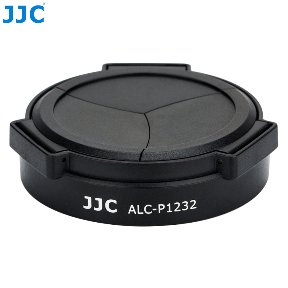 JJC ALC-P1232 automático de cámara tapa de la lente para Panasonic Lumix G Vario HD 12-32mm F3.5-5.6 Mega lentes OIS