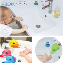 Animal Faucet Extension Children&#39;s Guide Sink Hand Sanitizer Handwashing Tools Extension of The Water Trough Bathroom