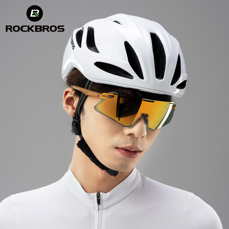 ROCKBROS lunettes de vélo polarisées/photochromiques lunettes de Protection lunettes de soleil de sport vtt vélo de route lunettes de cyclisme