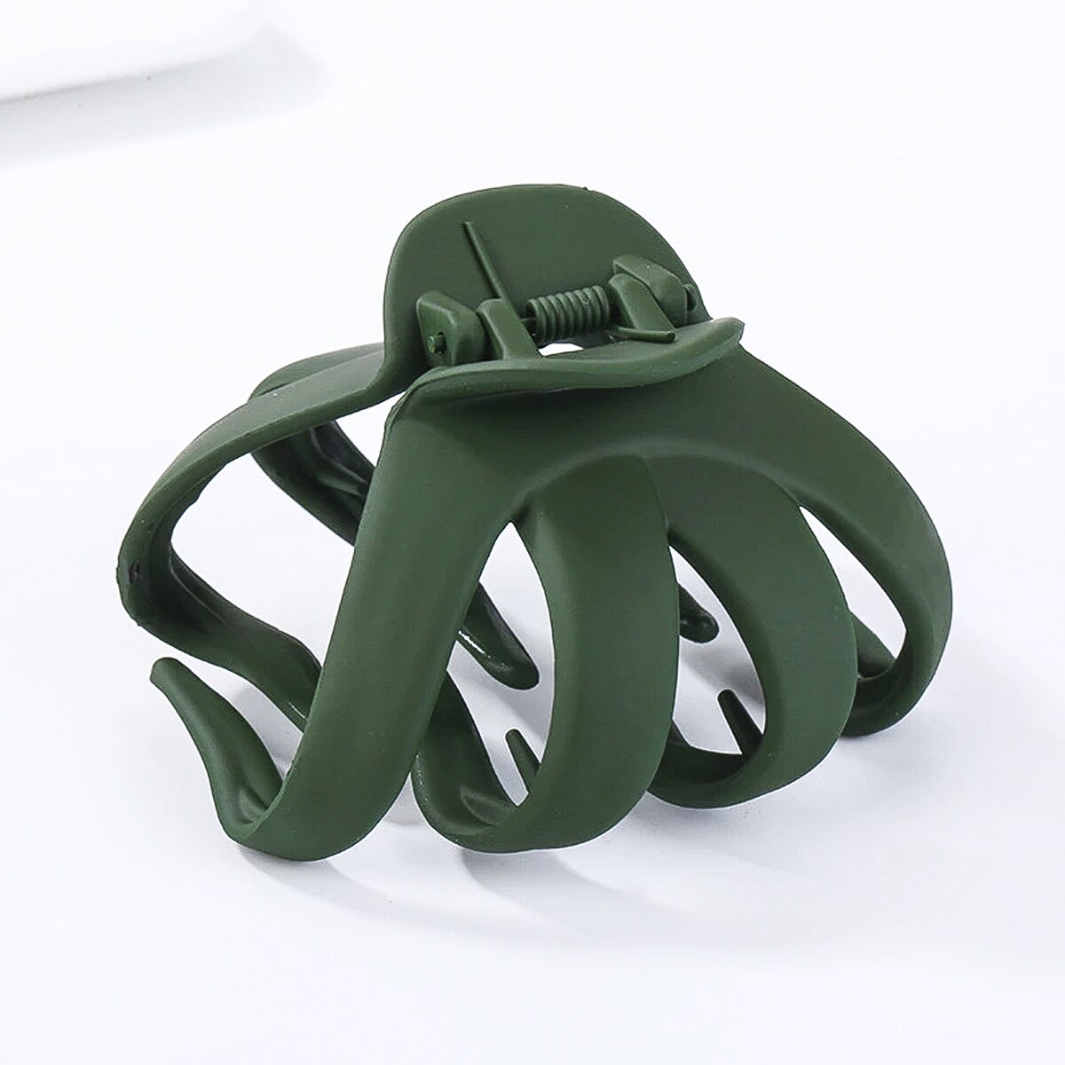 1pc koreanske solide butikk hårklør akryl hårnåler hårspenner hårspenner krabbe hårspenner hodeplagg til kvinner jenter hårtilbehør: 06