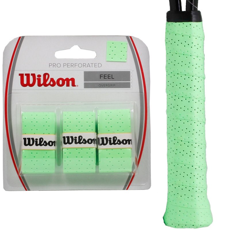 3pcs/set 12pcs/set Wilson Pu Overgrip For Tennis Badminton Overgrip Sweat Grip Rackets Protector Stickers Sweatband Accessorie