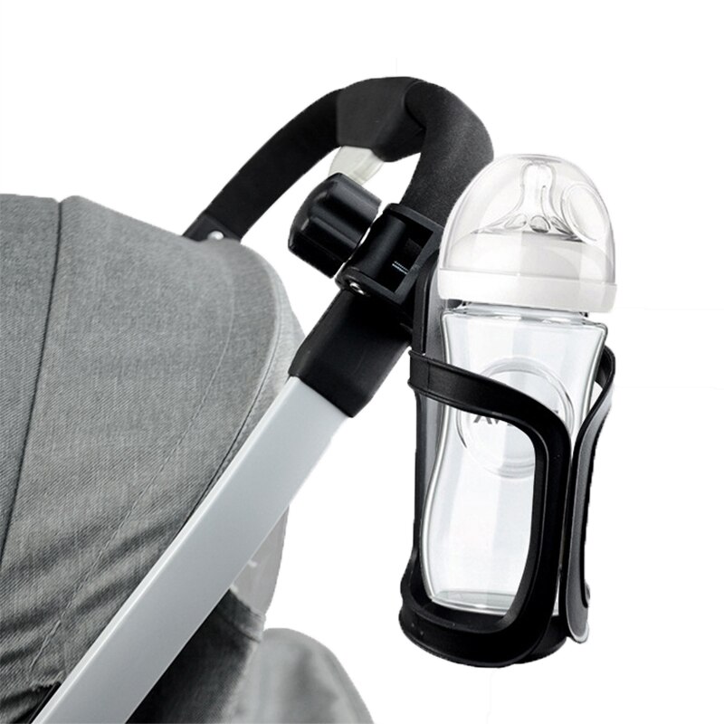 Portavasos para cochecito de bebé, soporte Universal para botella, 360 giratorio, funda de transporte, carrito para botella de leche