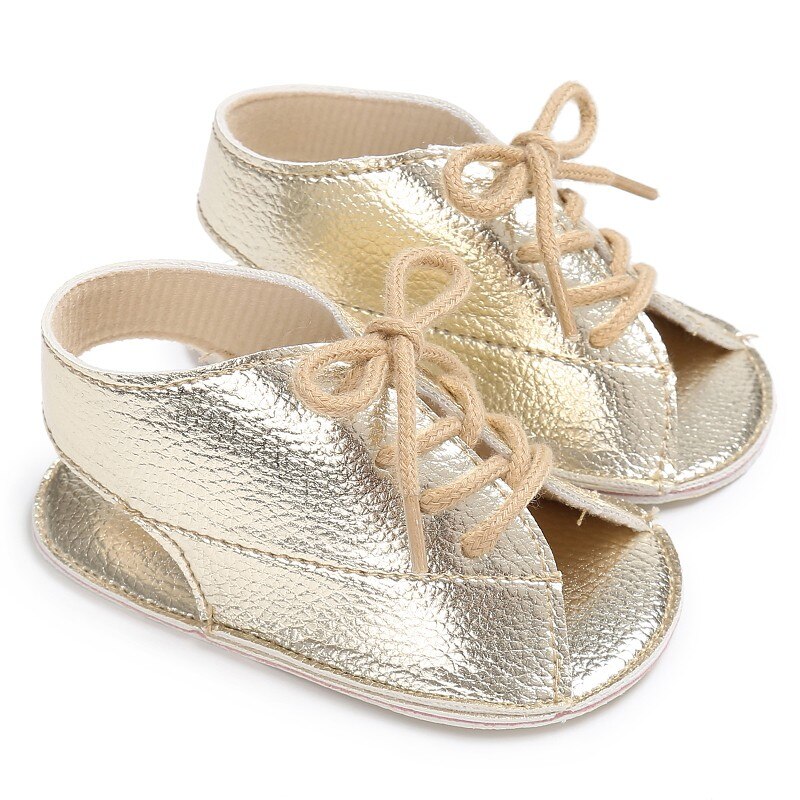 Baby Girl Sandals Handsome Baby Boys Shoes PU Leather Baby Sandals Soft Soled Anti-Slip Newborn Baby Boy Sandals: J / 3
