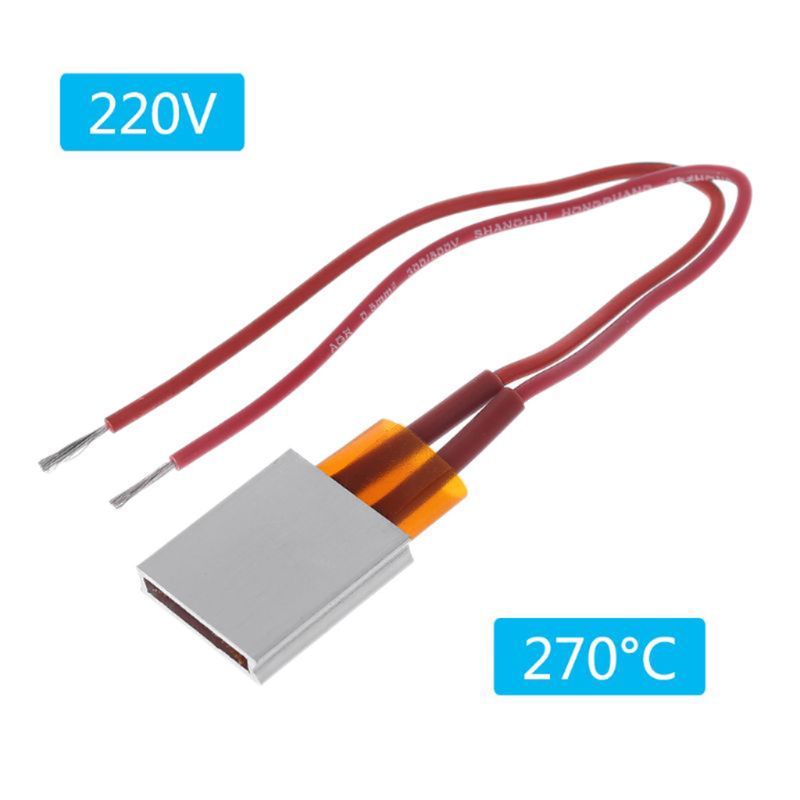 Placa de calor de temperatura constante de la hoja de calefacción eléctrica del calentador PTC de cerámica de 220V