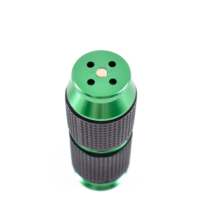 Distributeur de craquelins à la crème fouettée Portable Mini poignée en caoutchouc distributeur de bidon de gaz sûr outils de Dessert à la crème fouettée: green