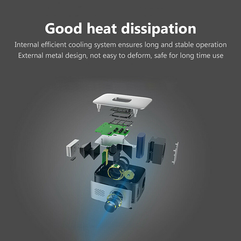 LED Mini Projector Multimedia HD 1080P Video Movie Home Theater Cinema AS99