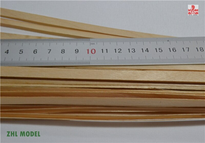 ZHL Beech wood strips 50 pieces model ship