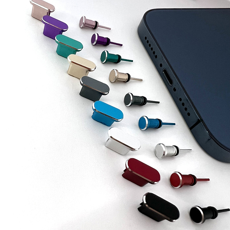 Protector de teléfono Usb c, enchufe antipolvo para Usb, cubierta antipolvo, accesorios para teléfono celular, tapa antipolvo tipo c, conector para auriculares