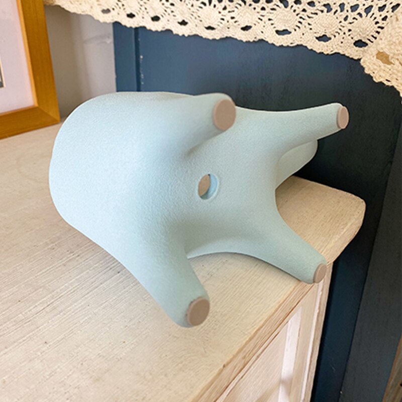 Mignon chat queue bonsaï pot de fleurs dessin animé Animal en céramique Vase personnalité Cactus plante succulente Poted bureau jardin décoration
