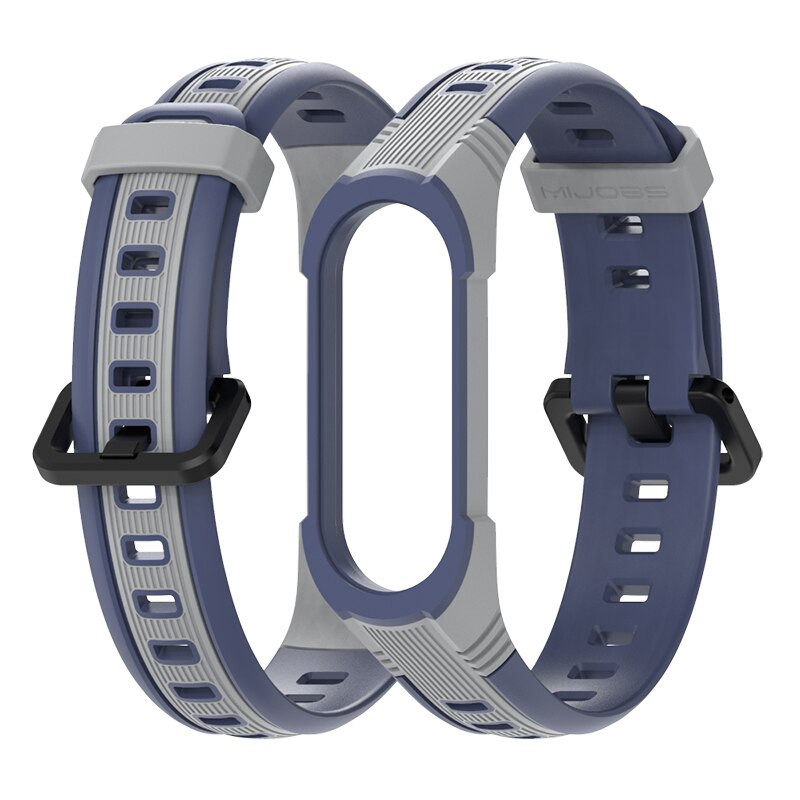 Pulsera para Miband 8 7 6 5 WatchBand para Xiaomi Mi Band 7 5 4 3 pulsera de silicona para Miband 6 7 pulsera NFC Global Band