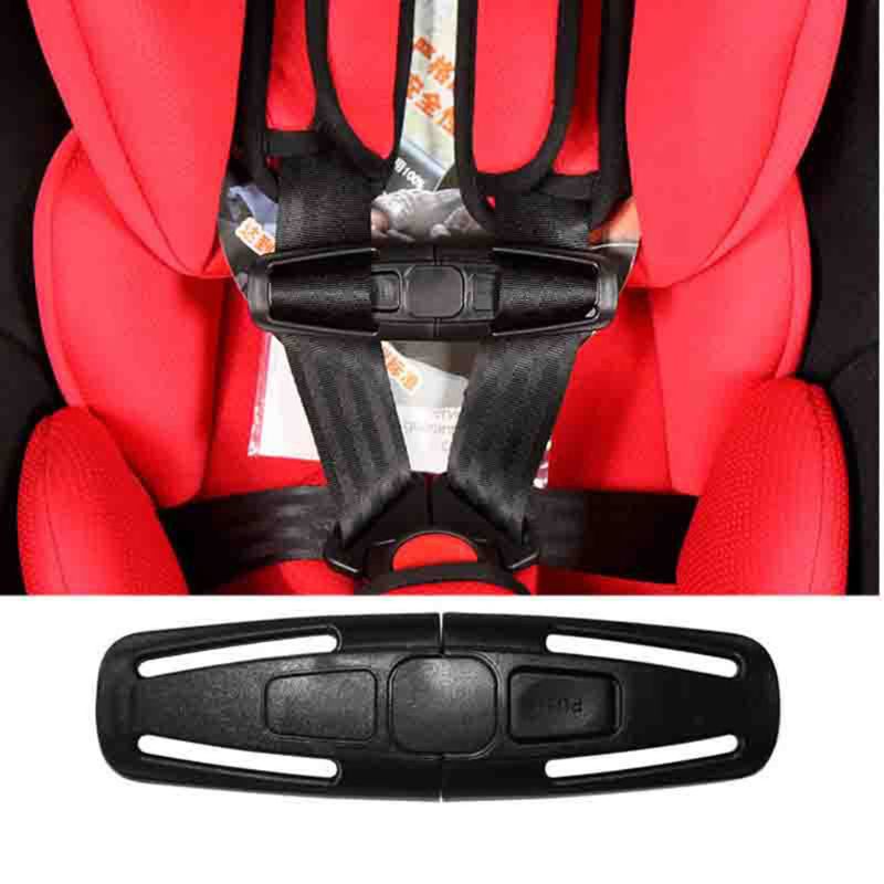 5 stk bilsikkerhedsstrop sele, brystclipslås, nylonlås til babybørn