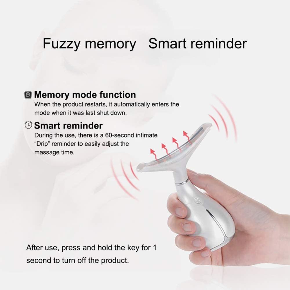 Neck Care Device Neck MassagerRemodeling Elasticity Neck Lifting Skin Tightening,Anti-wrinkle Facial Beauty Instrument