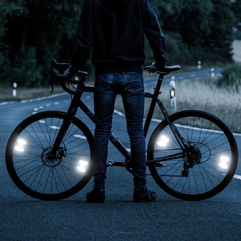 Performance Bicycle Wheel Reflector Bicycle White Light for Your Night Ride No Air Drag