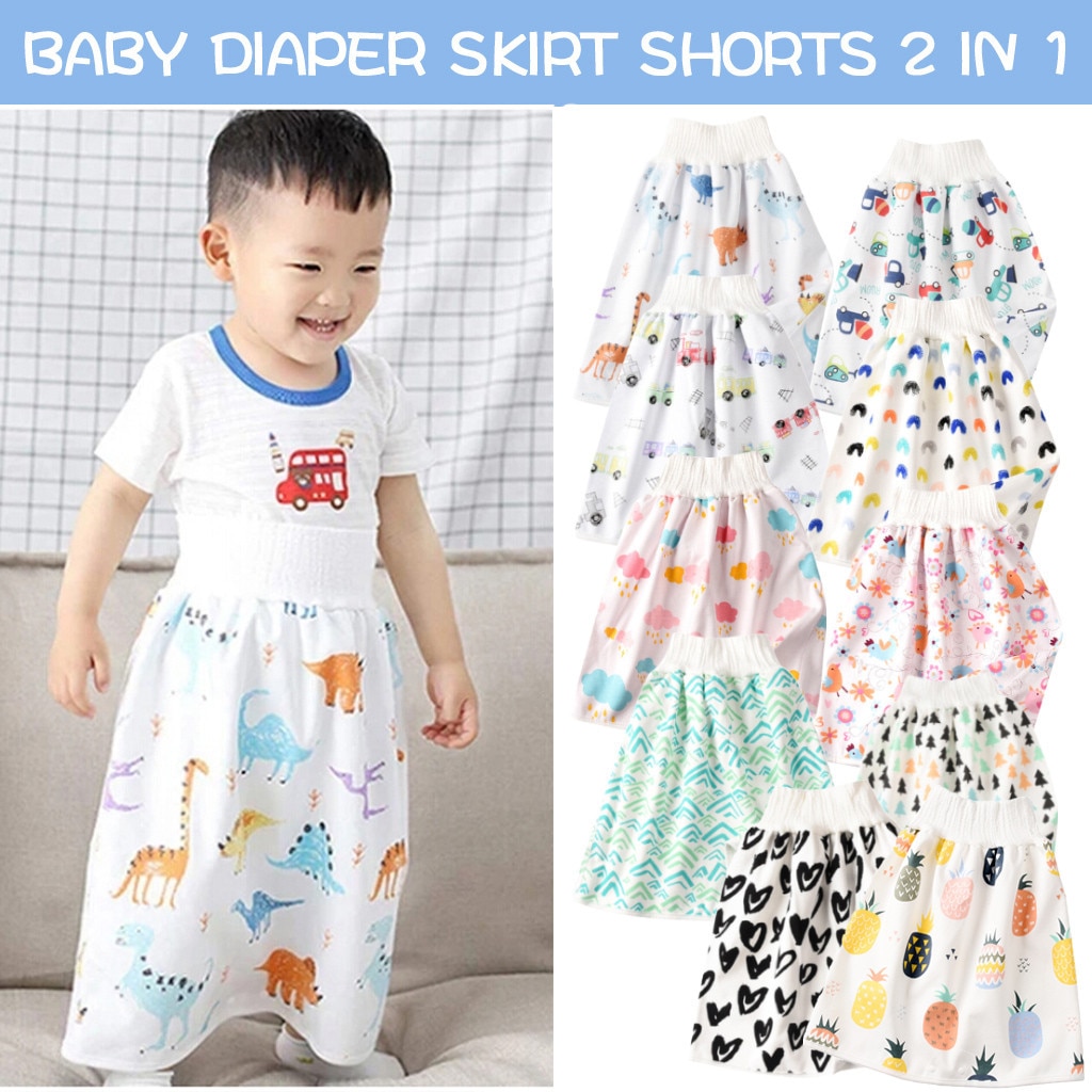 For CSV Cloth Diapers skirt Reusable Baby Diaper Skirt Shorts 2 in 1 Boy's Girl's Training Skirt diaper skirt Comfy