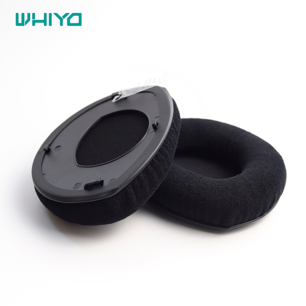 Whiyo Ersatz Ohrpolster Mit Kunststoff Haken für Sennheiser RS110 RS160 RS170 RS180 HDR160 HDR170 HDR180 Kissen Abdeckung Ohr Pads: 1 Paar von Samt