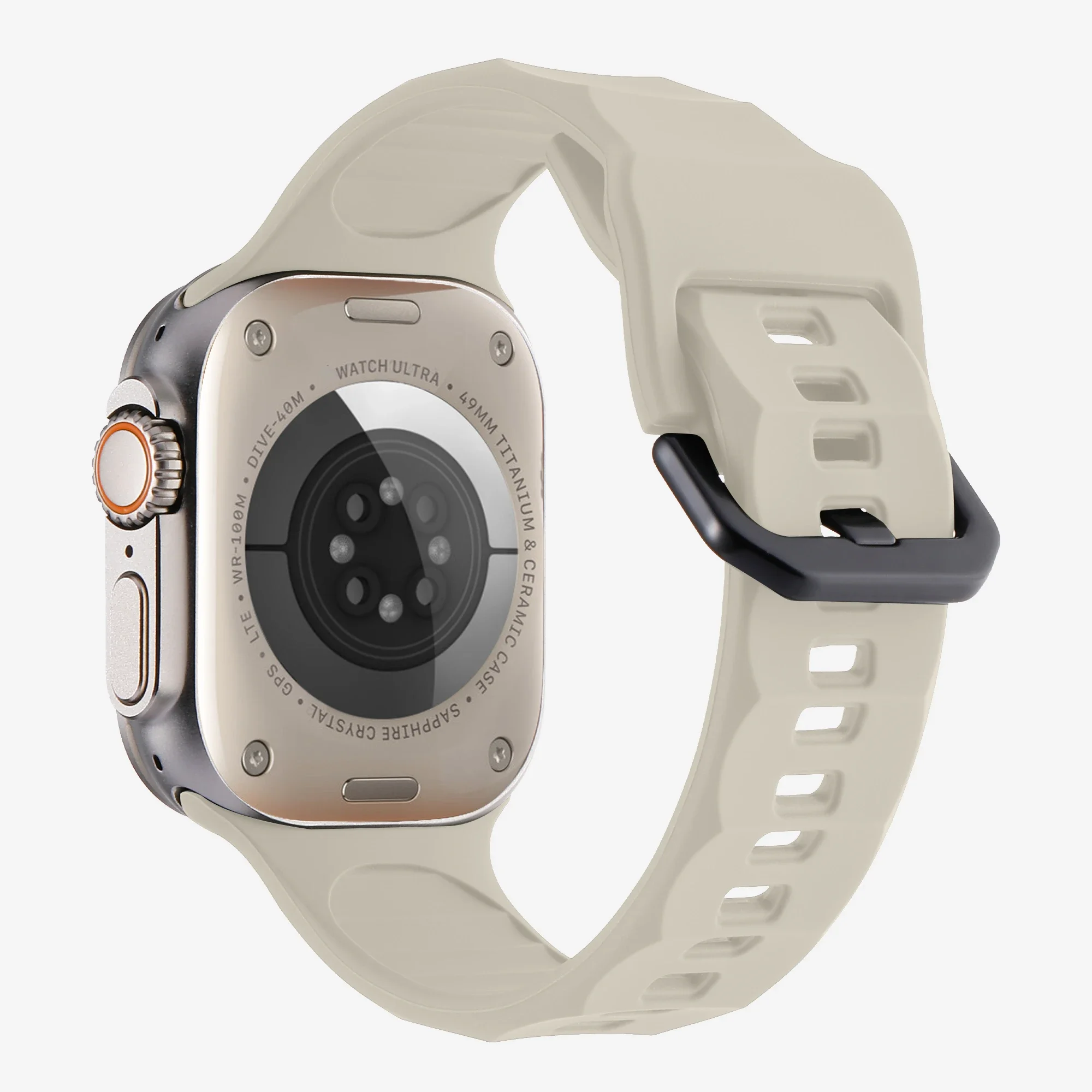 Sports Strap For Apple Watch Ultra2 49mm 10 42mm 46mm 9 8 7 45mm 41mm Silicone Bracelet band iWatch 6 5 4 SE 44mm 40mm 38mm Belt