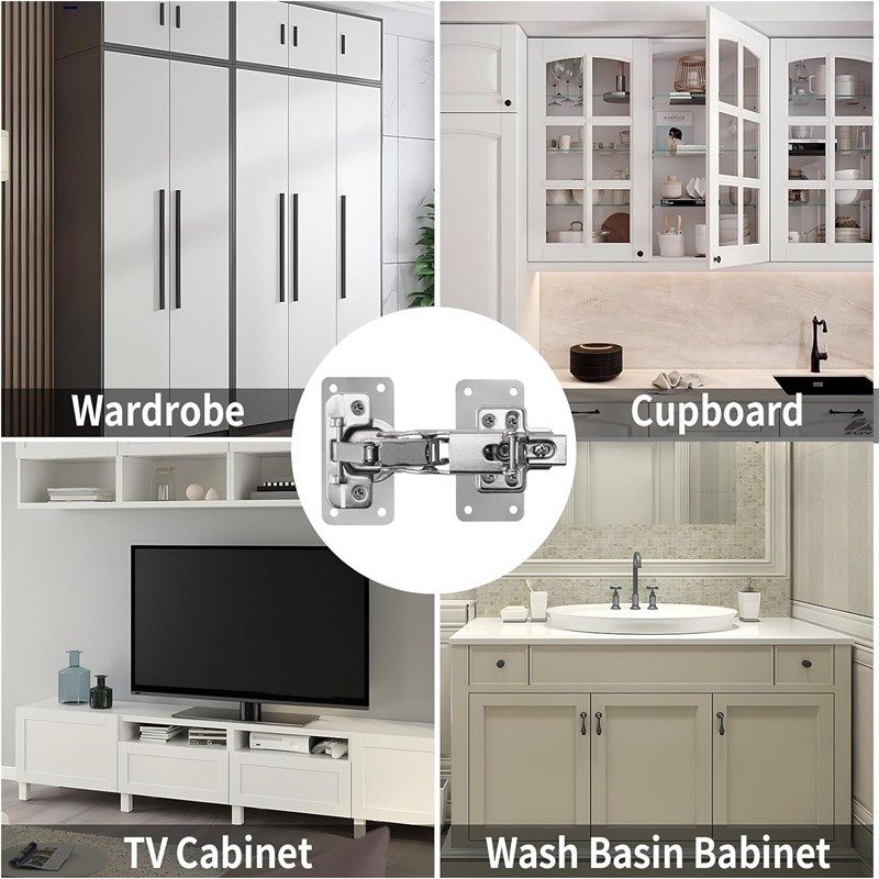 40/2 stücke Scharnier Reparatur Platte Möbel Schublade Schrank Reparatur Befestigungs Platte Küche Schrank Tür Scharnier Montage Bausatz Haushalt Werkzeug