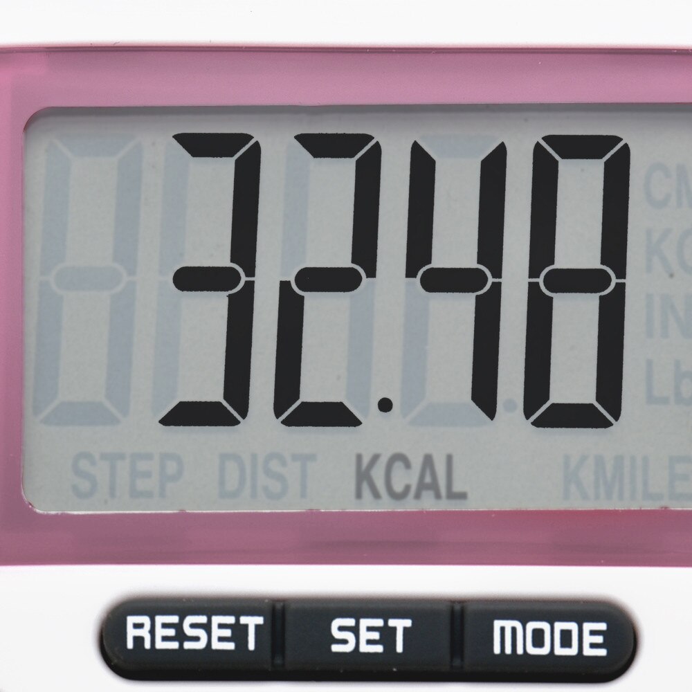 Lcd Digitale Stap Stappenteller Walking Calorie Counter Afstand Run Riem Clip (Met Een Reserve Batterij)