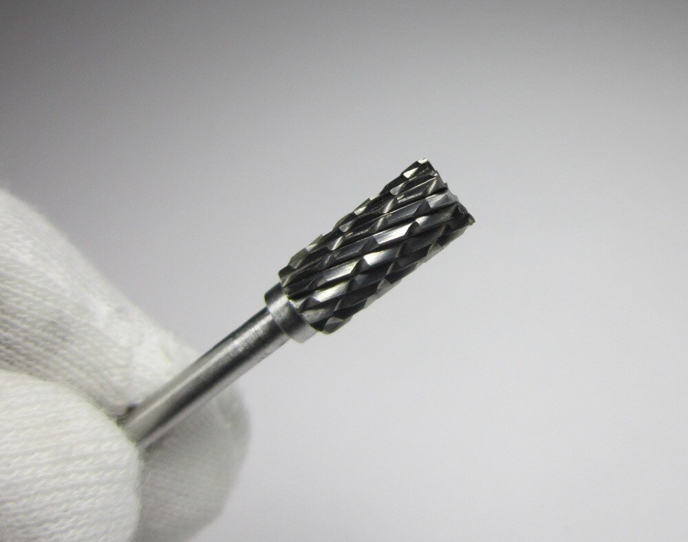 10 pièces tige 3mm tête 6mm carbure de tungstène fraises rotatives fichiers CNC moules accessoires pour le travail des métaux polissage meuleuse électrique
