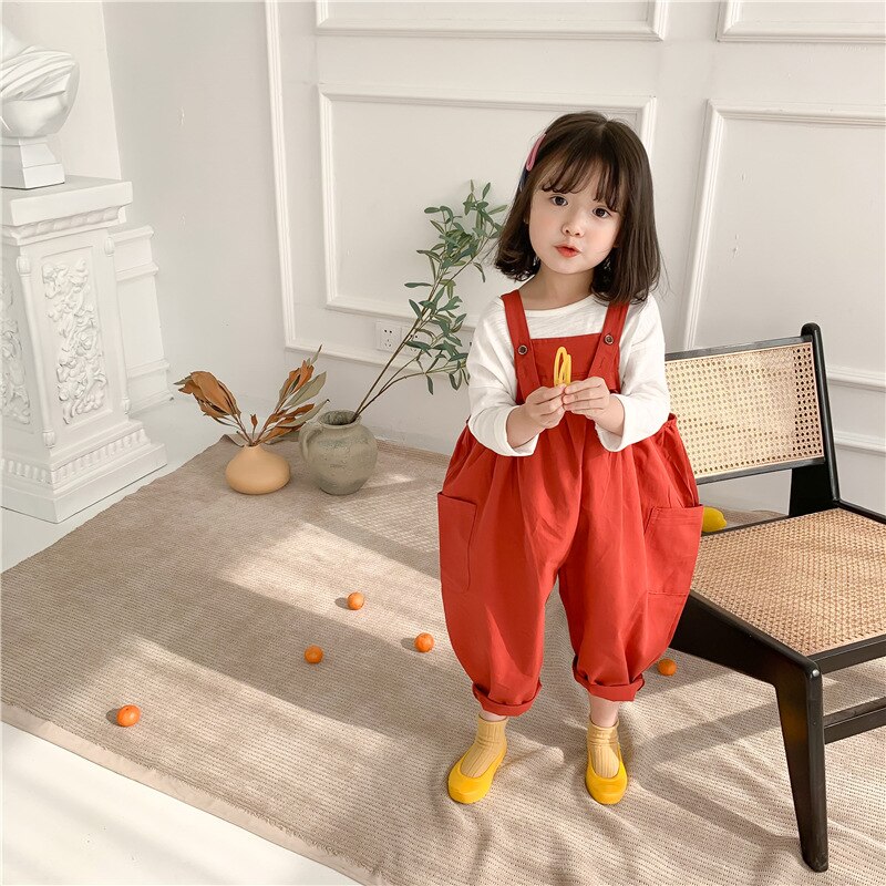 frühjahr Neue Mädchen Koreanische Overalls Baby Mä... – Vicedeal