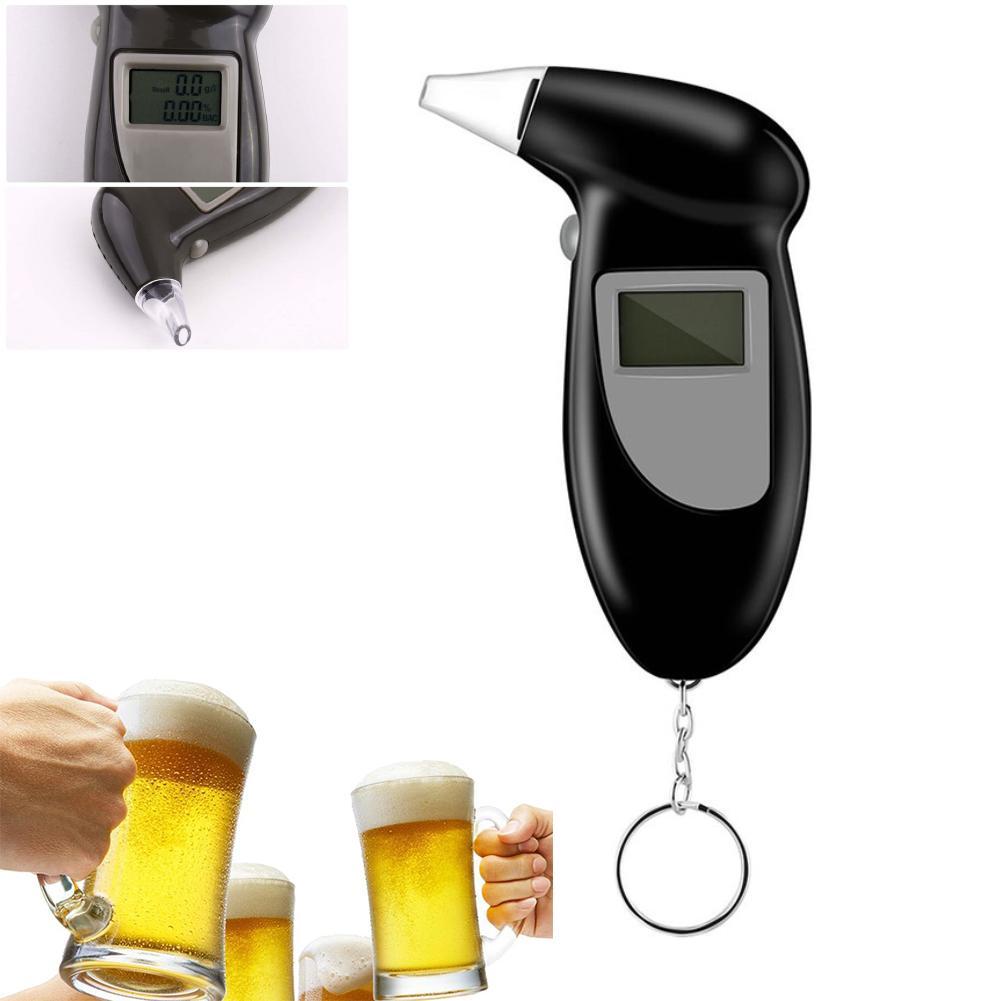 Handheld Backlight Digitale Alcohol Tester Digitale Alcohol Adem Tester Blaastest Analyzer Lcd Detector Backlight Licht