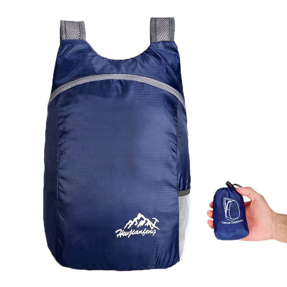 Anti-Theft Travel Backpack Splashproof Skin Bag Big Folding Bag Lightweight Duffel Bag