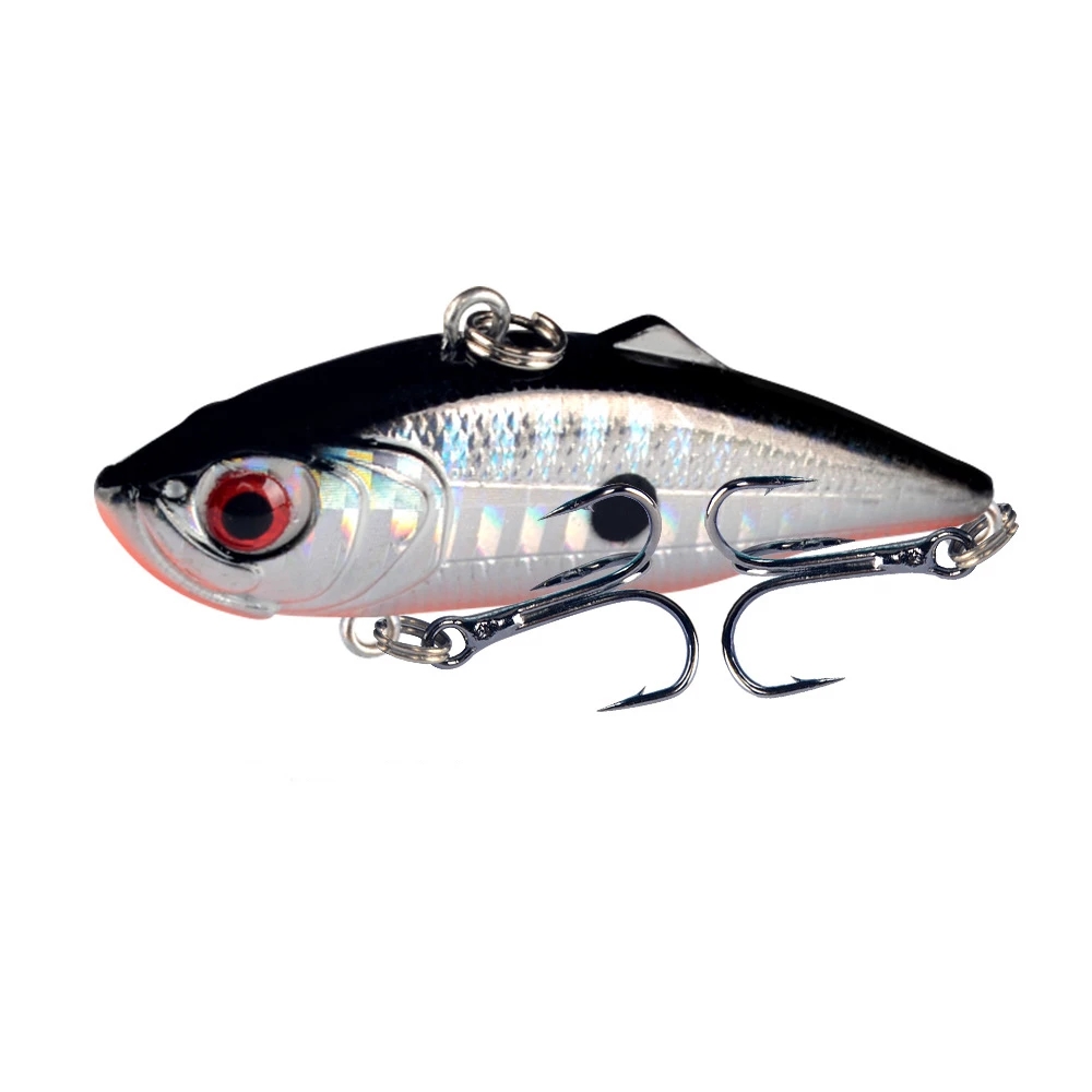 Señuelo de pesca con vibración VIB, 6cm, 11g, fundición larga, Rattlin Iscas, Wobbler Artificial, cebo duro de plástico, aparejos de carpa para nadar, 1 Uds.