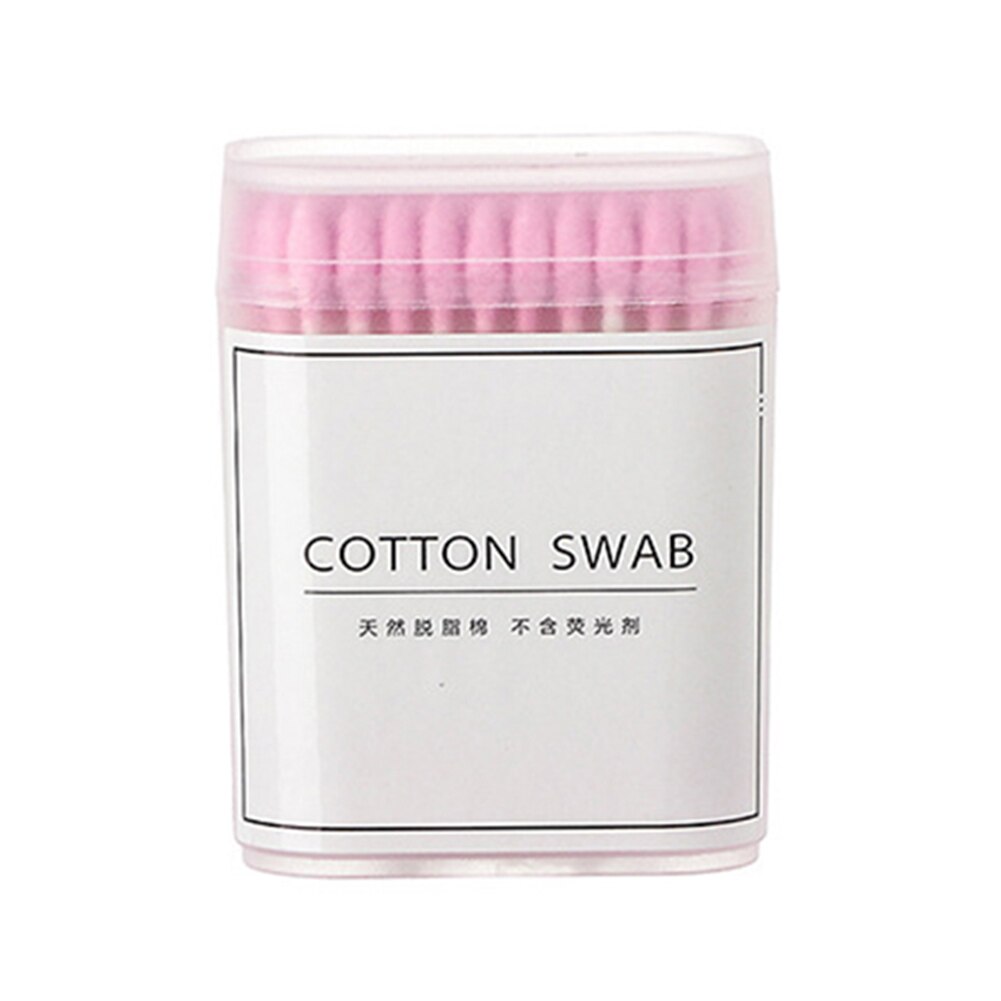 Disposable Cotton Swab Double Tipped Cotton Buds Ear Makeup Swabs Biodegradable