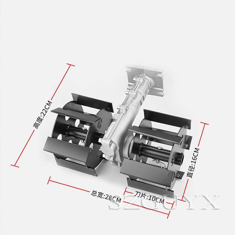 Brush cutter mower cultivator ripper weeding wheel ditch wheel deep tillage wheel accessories