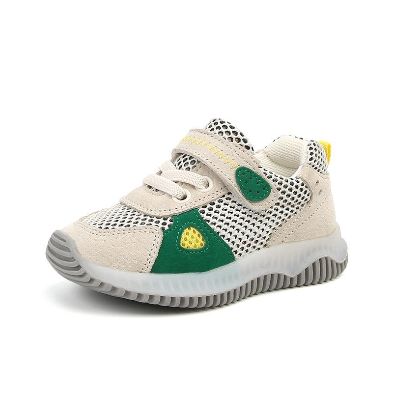 Zapatos Deportivos informales para niños y niñas, zapatillas de malla transpirables, a la , para primavera y otoño