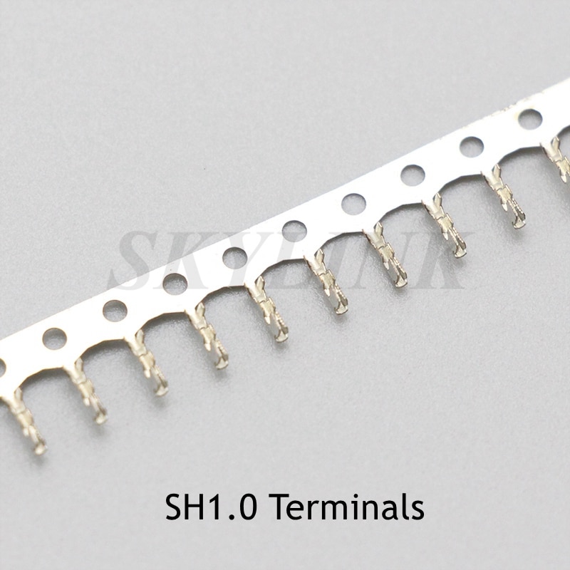 10 einstellen JST SH 1,0 Stecker 1,0mm Tonhöhe SMT Horizontale Buchse + Gehäbenutzen + Endgeräte 2P 3P 4P 5P 6P 7P 8P 9P 10P 11P 12P