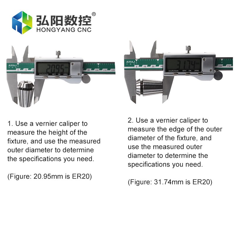 ER20 ER Precision spring collet chuck 0.008mm for CNC milling tool holder Engraving machine spindle motor