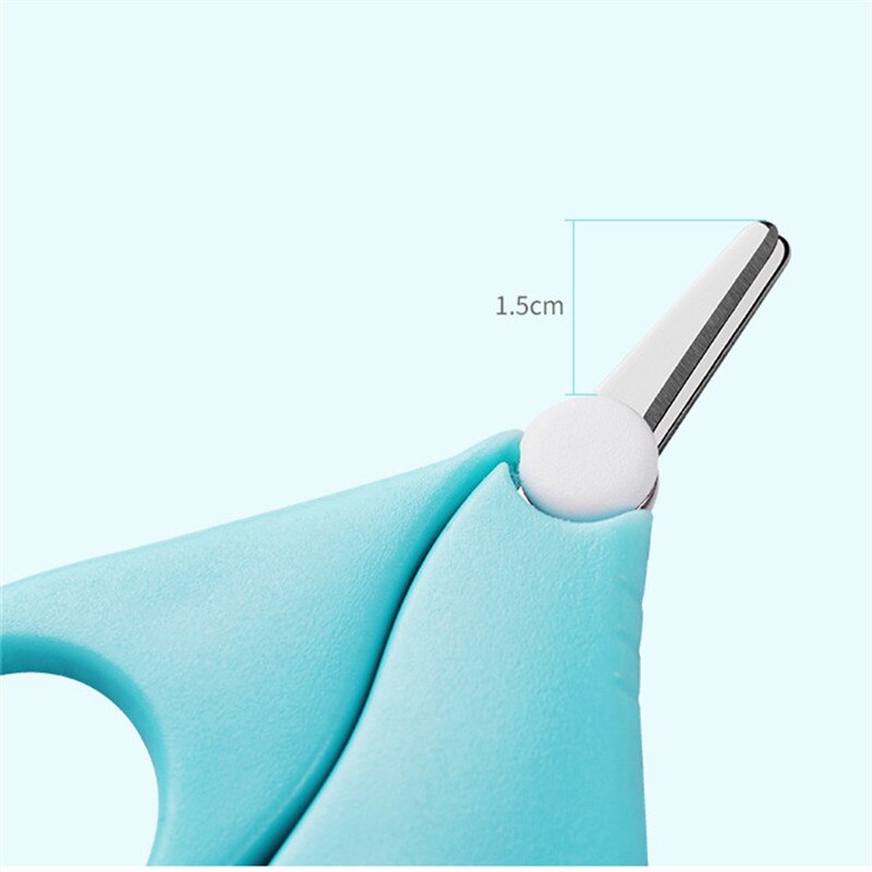 Newborn Baby Convenient Daily Baby Nail Shell Shear Manicure Tool Safety Nail Clippers Scissors Cutter For Baby Nail Scissors